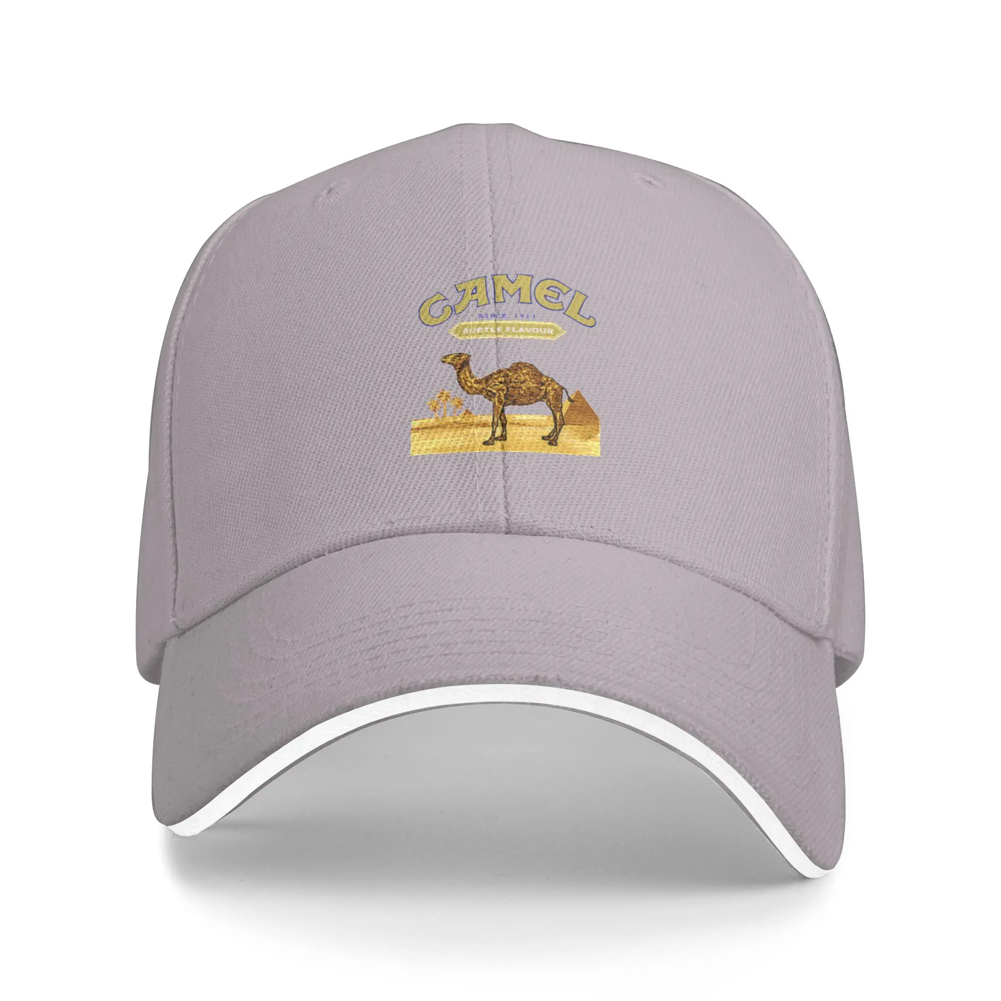 Fashion Camel Cigarettes  Curved Brim Baseball Cap Sweet Cool Style Sun Visor