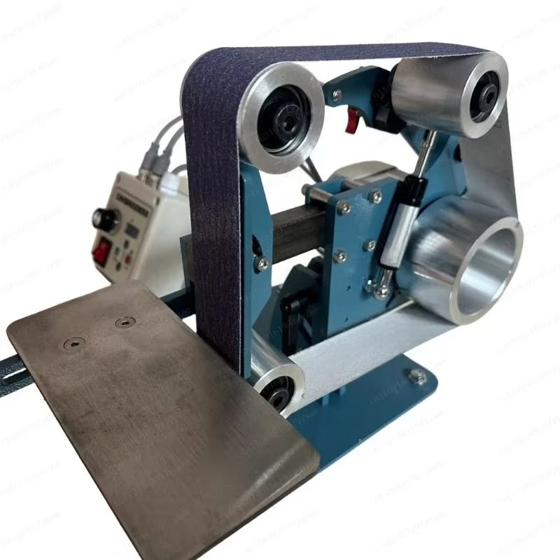 915 Multi-functional Belt Sander Vertical & Horizontal Dual Use Sanding Machine for Metal Polishing Wood Deburring Rust Removal