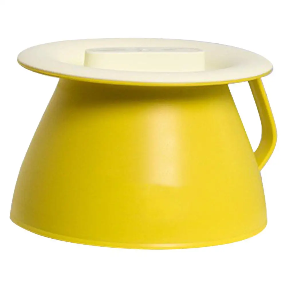 

Portable Toilet Household Spittoons Plastic Bedpan with Cover Chamber Pot for Bedroom Urine Bucket Miss Unisex