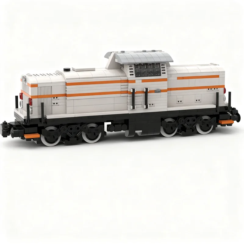 

New City Technical Train Tracks Railway Moc DB-Baureihe V100 Model Custom Puzzle Diy Creative Ideas Toys Birthday Gift