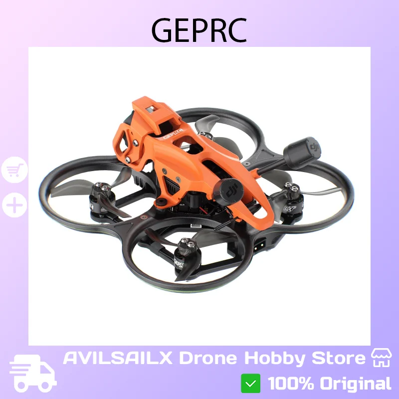 

GEPRC DarkStar22 O4 Pro PNP/ELRS2.4G Сверхлегкий и мощный дрон FPV для воздушных выстрелов в помещении и на открытом воздухе