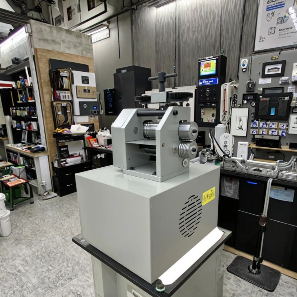 Electric Rolling Mills Presser Machine Jewelry Roller Press Tabletting Tool for Square|Circular|Semicircle Wire