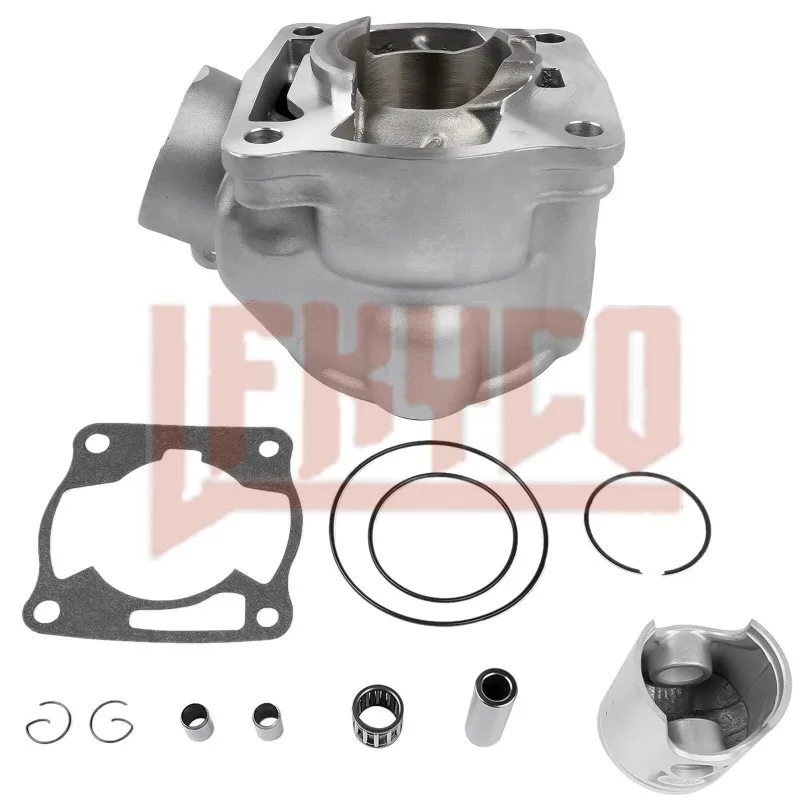 ชุดประกอบฝาสูบรถจักรยานยนต์พร้อมปะเก็นและลูกสูบ สำหรับ YAMAHA YZ80 YZ85 2002-2014 เครื่องยนต์ ATV ควอดไบค์ รถวิบาก โกคาร์ท