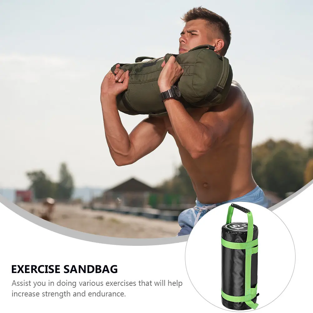 

1Set Fitness Training Sandbag Heavy Duty Workout Power Bag for Strength and Endurance Exercise Resistance Training Gear