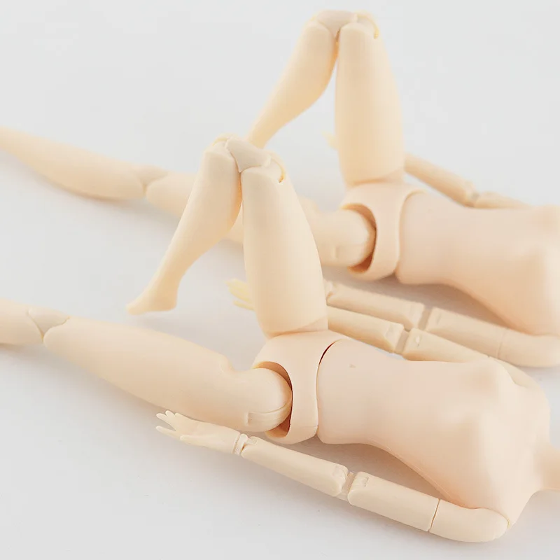 High Quality 30cm BJD Doll 16 Joints White Skin Naked Body for Customization DIY