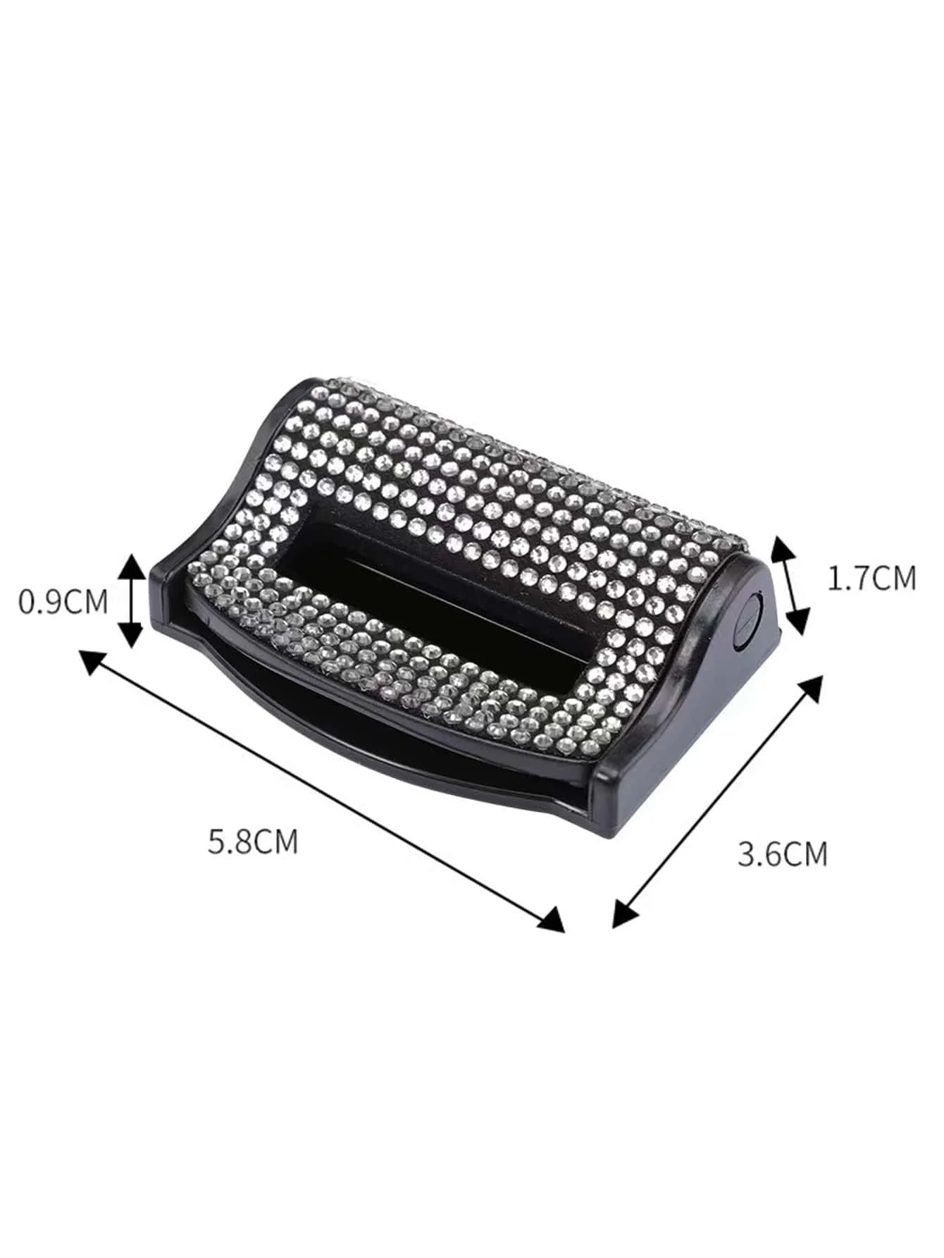 1 st Strass Decor Autogordel Clip