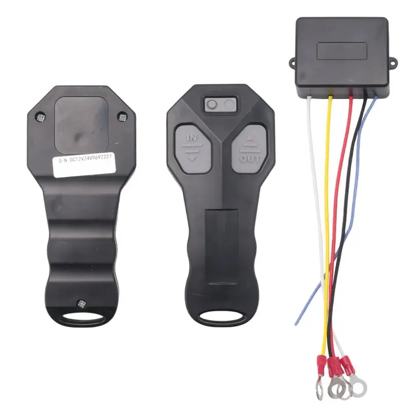 Stable-Universal Car Wireless Winch Remote Control With Twin Handset Two Matched Transmitters