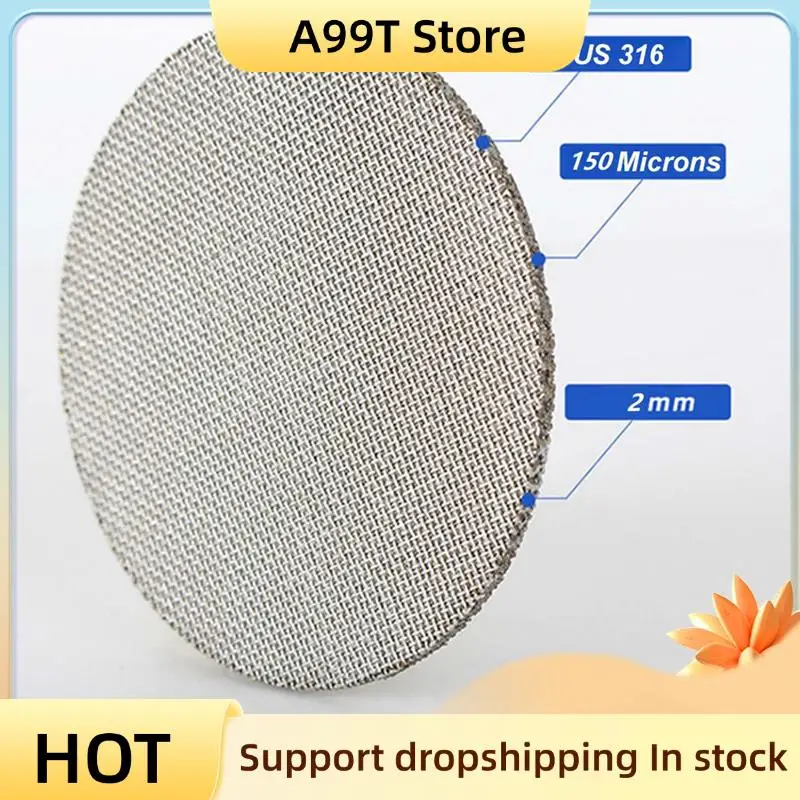 

A99T 3Pcs 51Mm Contact Shower Screen Filter Mesh For Expresso Portafilter Coffee Machine Universally Used Thickness 2Mm