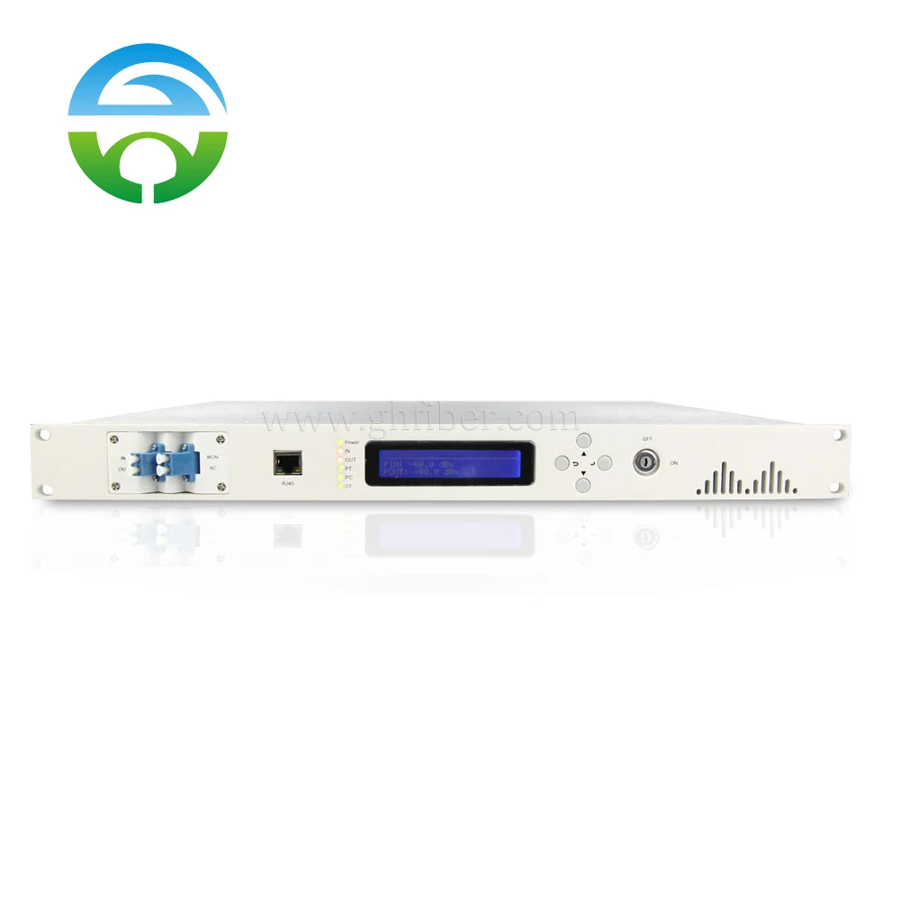 100G SOA Optical Amplifier 1310nm 10dBm Output 1 Port Dual Power Supply High Performance Module