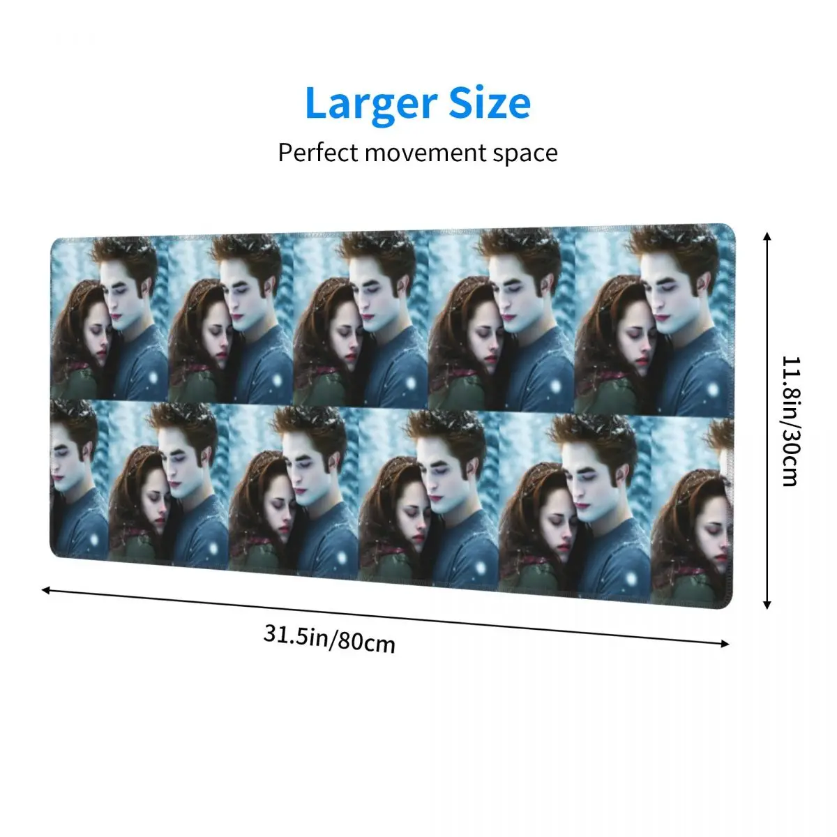 Large Mouse Pad The Twilight Saga Edward Cullen Gamer PC Laptop Mats Keyboard Carpet Computer Gaming Office Accessories Desk Mat
