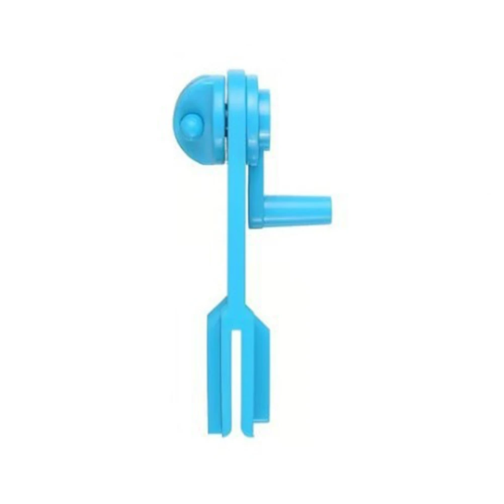 Hand Crank Winder Thread Rewinder For Sewing Rooms Rose Red Wall Mountable Hole Portable Plastic Construction For Wire Spools