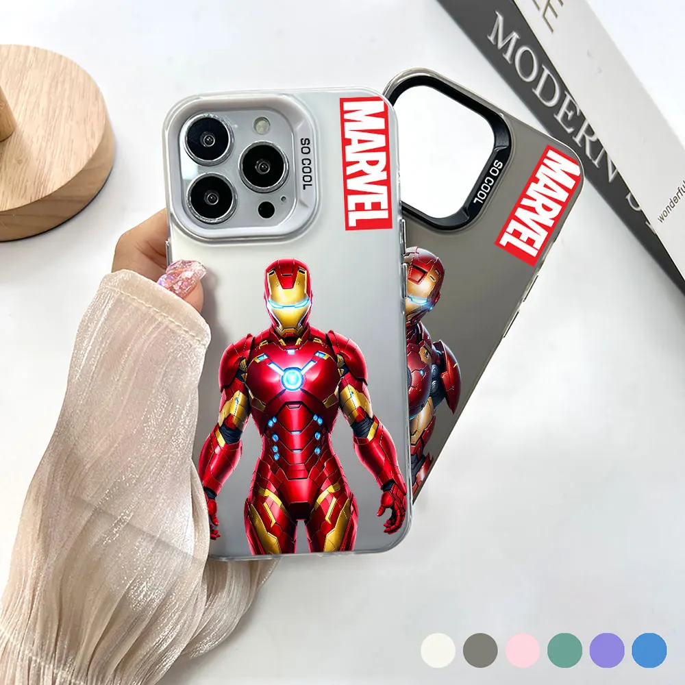 

Marvel The Avengers Heros Iron Man Case For OPPO Realme 12 11 10 9I 8I 8 5 C21 C15 C55 C53 C35 C33 C31 C21Y C20 PRO PLUS Cover