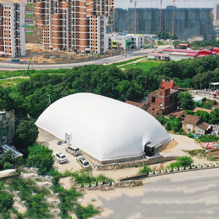 고품질 대형 차양 방수 스포츠 경기장 체육관 필드 캐노피 인플레이터블 텐트 이동식 재활용 에어돔