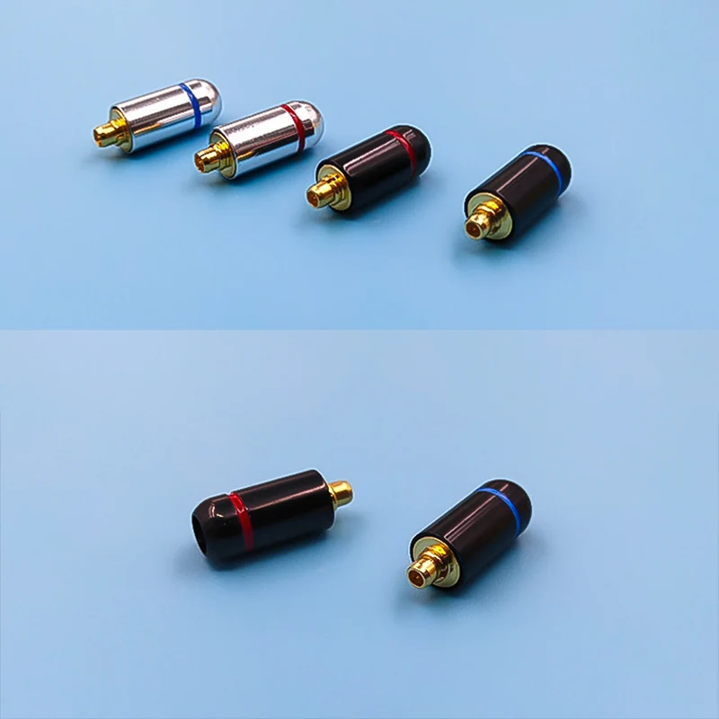 2pcs MMCX Connector MMCX Pin Plugs For Gold Plated MMCX Connector