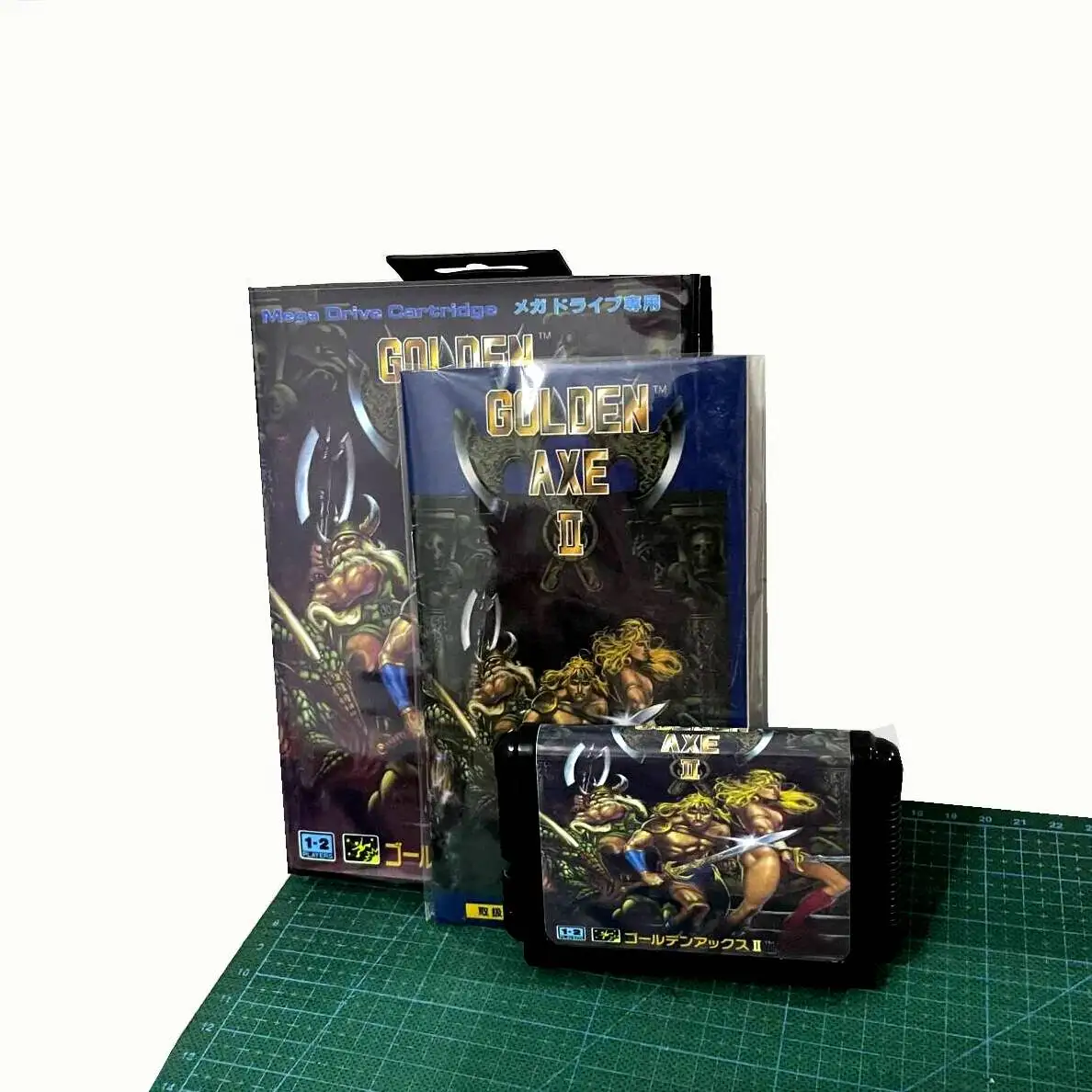

Новинка: Golden Axe II с коробкой и инструкцией, 16-битная игровая карта MD для Sega Mega Drive и Genesis