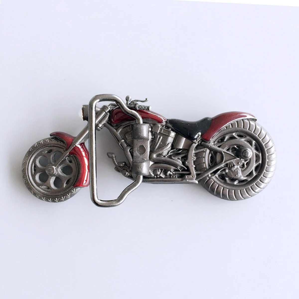 Vintage  3D Heavy Metal Motorcycle Belt Buckle BUCKLE-AT072