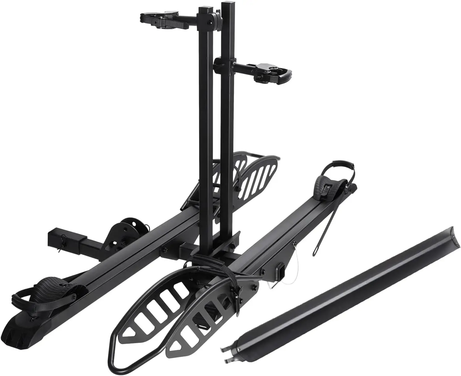 

Young Electric 2-Bike Rack Mate R, E-Bike Rack Hitch with Ramp for Cars, Trucks, Minivans, SUVs with 2 Inches Receiver,