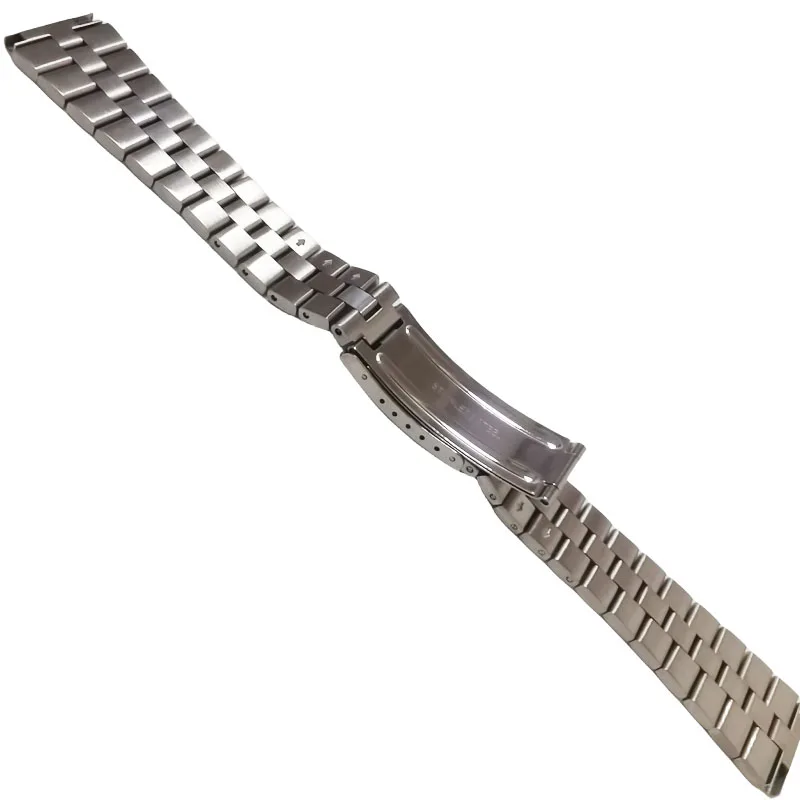 SKX 6138 Bracciale con cinturino per orologio presidenziale universale in acciaio inossidabile argento 19 mm adatto per orologio serie SKX 6138