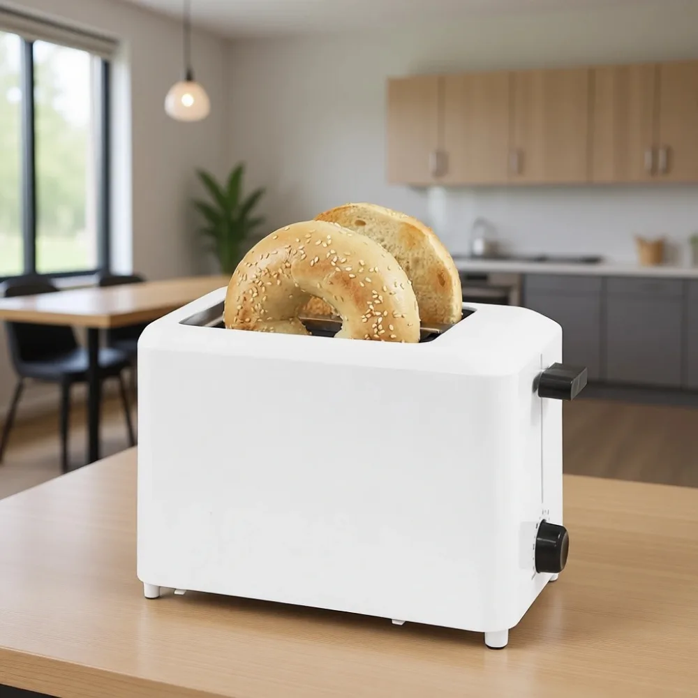 

Cool Touch Toaster with 7 Settings Extra Wide Slots Slide Out Crumb Tray for Bagels Waffles Specialty Breads