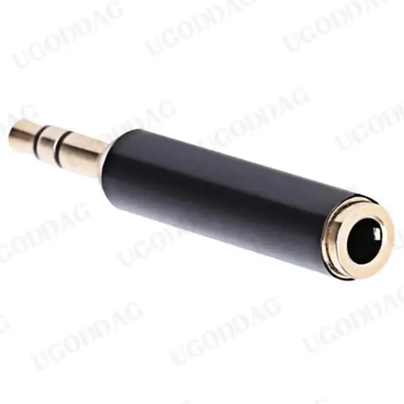 Gold Plated 3.5mm Audio Adapter Converter TRS Male to Female TRRS Stereo 3 Pole to 4 Pole Adapter Audio Connector for Microphone