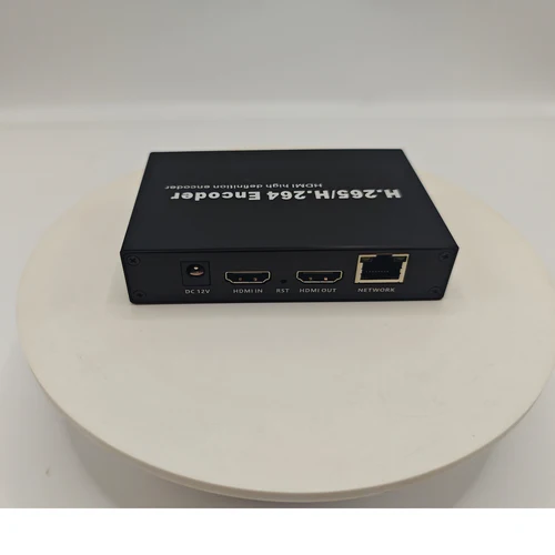 Imagen 2 del producto Codificador de vídeo HD H.265 H.264 HEVC IPTV codificador HDMI a IP grabación NVR plataforma de transmisión directa Streaming de empuje rtmp hls udp