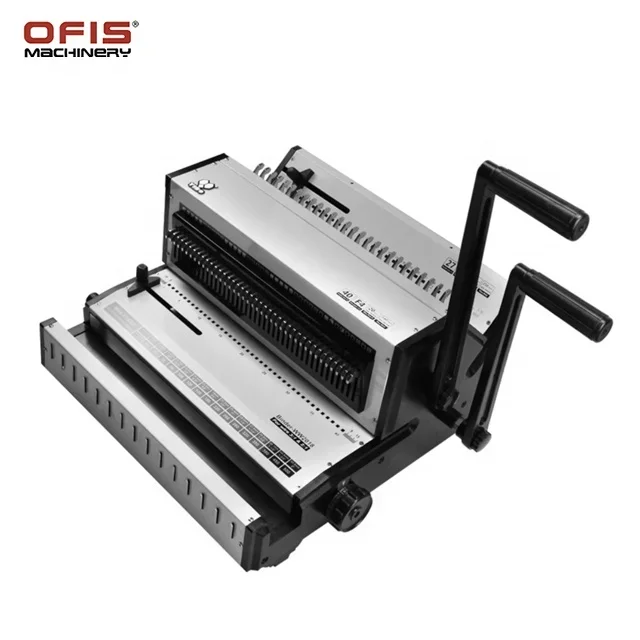 ww2018 multi-function double wire binding machine 3:1 wire book binder 2:1 wire book binder