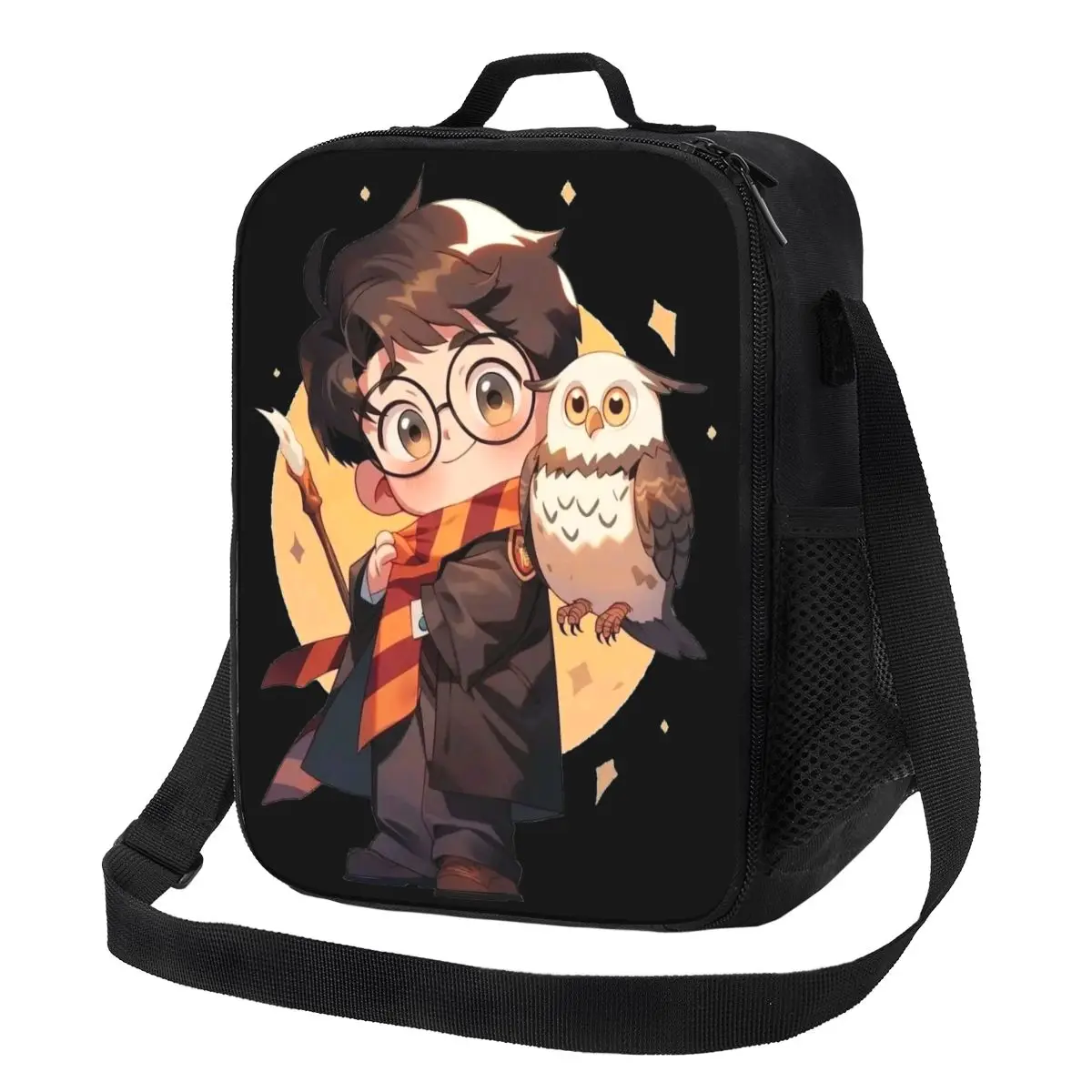 

Изолированные сумки для обедов Custom H-Harrys Movie для женщин, портативные термосумки-холодильники для еды, коробки для бенто, для работы, школы, путешествий