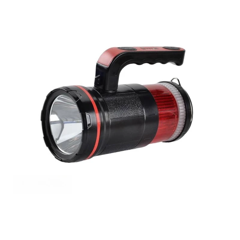Multifunctional Protective Rechargeable Handheld Flashlight Strong Light Long Range Long Lasting High Power for Outdoor