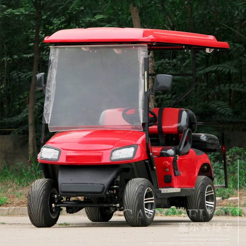 72V Lead-Acid Battery And Lithium Battery Optional High Quality Electric Golf Cart New Energy Electric Scenic Sightseeing Car