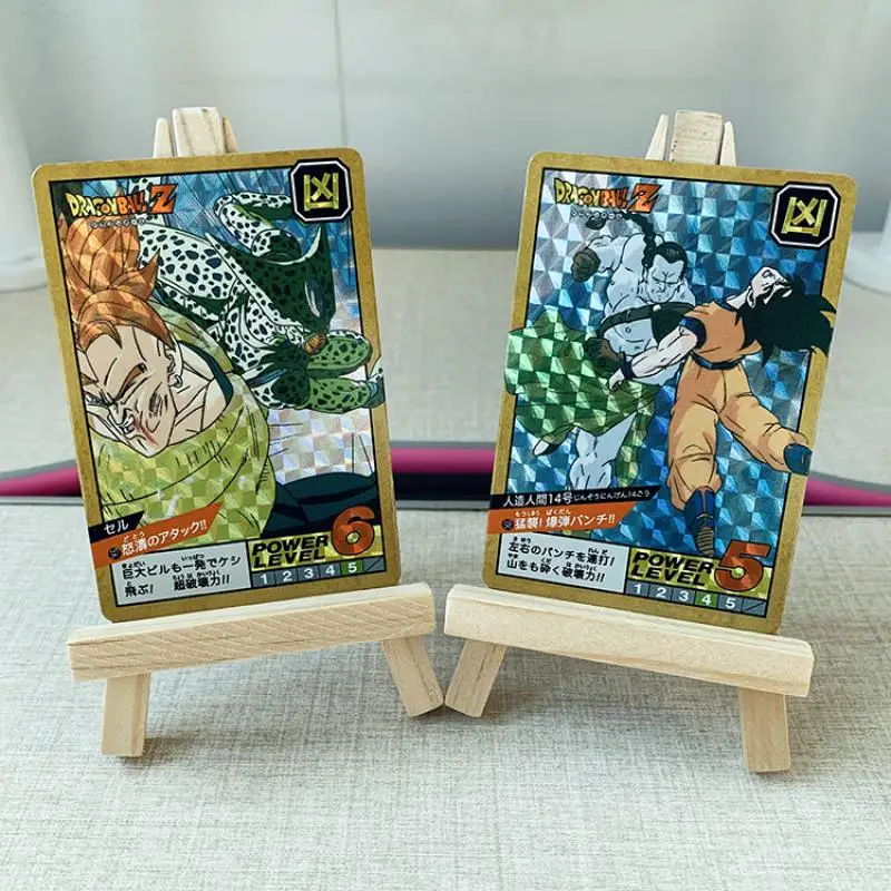 أنيمي لعبة دراغون بول لتقوم بها بنفسك ACG منضدية لعبة الانكسار تحصيل بطاقة Torankusu Bejita Majin خلية Chichi لعبة لصبي هدية عيد ميلاد