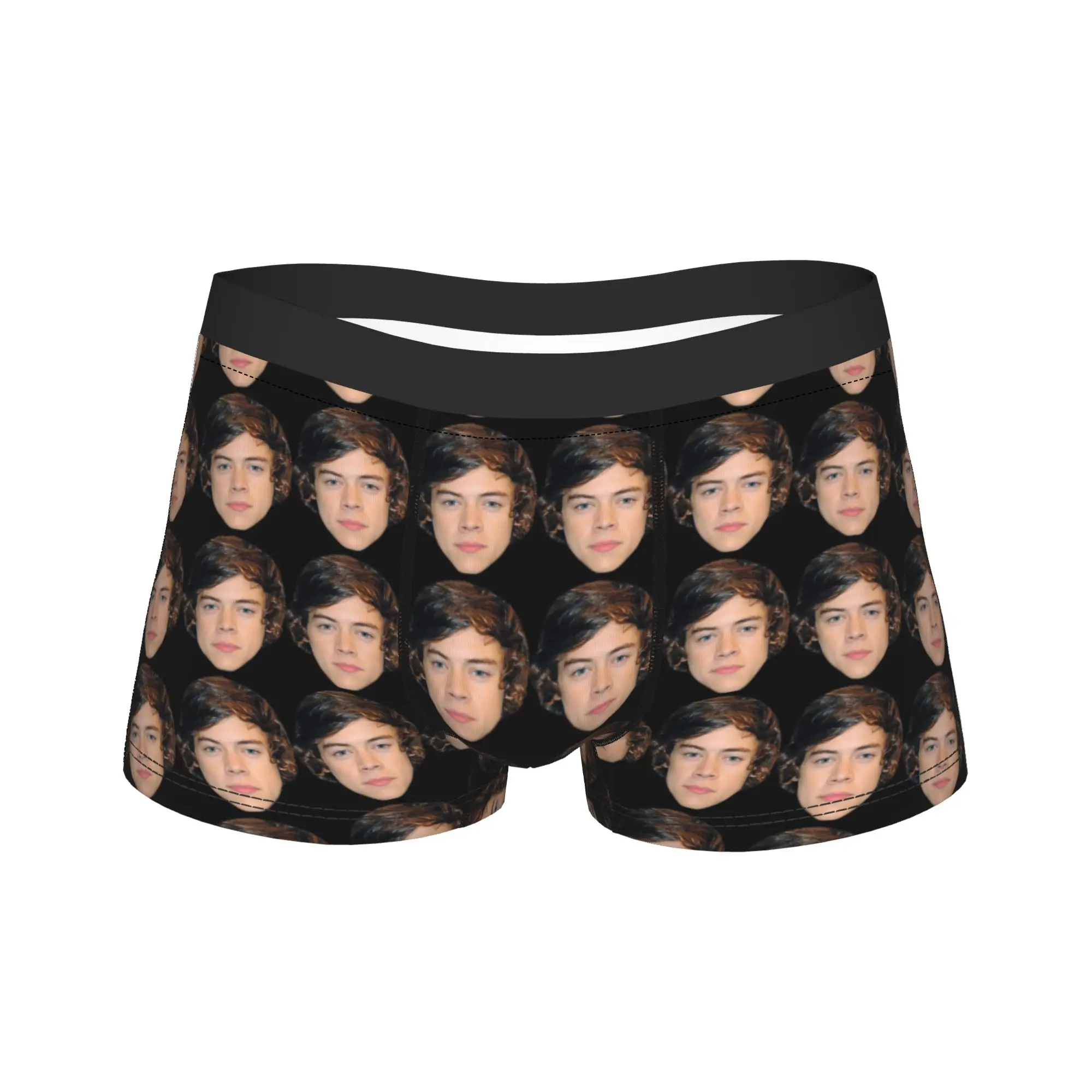 

Justins Biebers Underwear Men Shorts Briefs Breathable Trunk Quality Printed Plus Size Panties