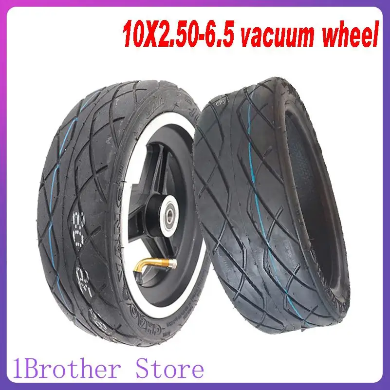 

Шина 10*2.50-6.5 CHAOYANG утолщенная с диском для электросамоката, гироскутера, колесо 10x2.50-6.5, запчасти