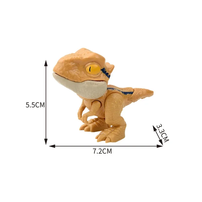 Jurassic Finger Dinosaurier Tyrannosaurus Modell Spielzeug für Kinder Finger Beißen Dinosaurier Bewegliche Gelenke Dinosaurier Spielzeug für Jungen Geschenk – Detail 16