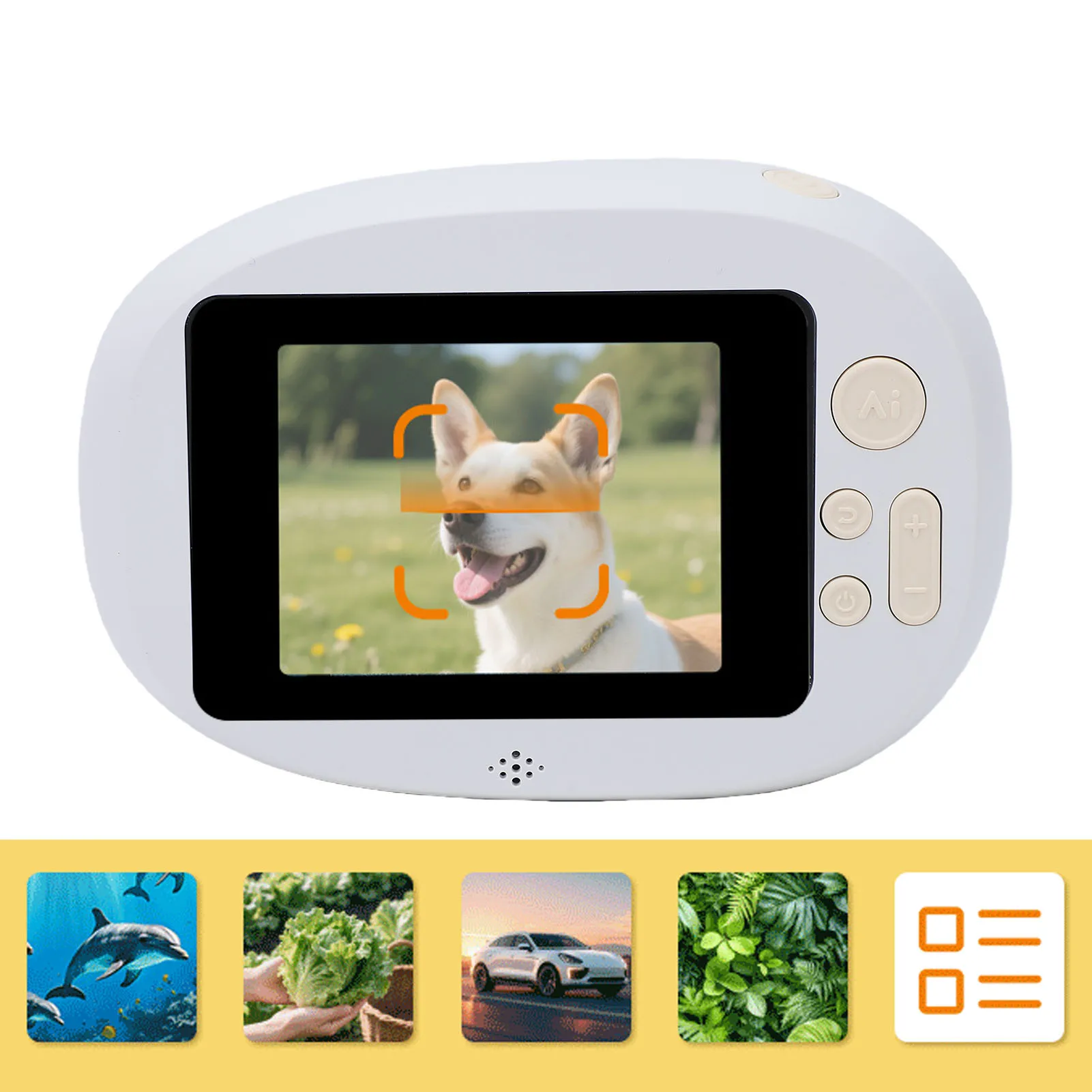 

2.8in Touchscreen AI Voice Sticker Printer Thermal Label Printer w/ AI Photo Recognition Puzzle Game Voice Chat Image Genration