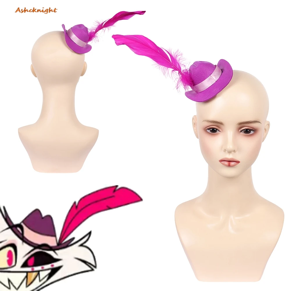 

TV Hell Inn Косплей Ангел Пылезащитная шляпа Красные перья Аксессуары Вечеринка Маскировка Наряды Костюм Карнавал Хэллоуин Ролевая игра Игрушка Реквизит