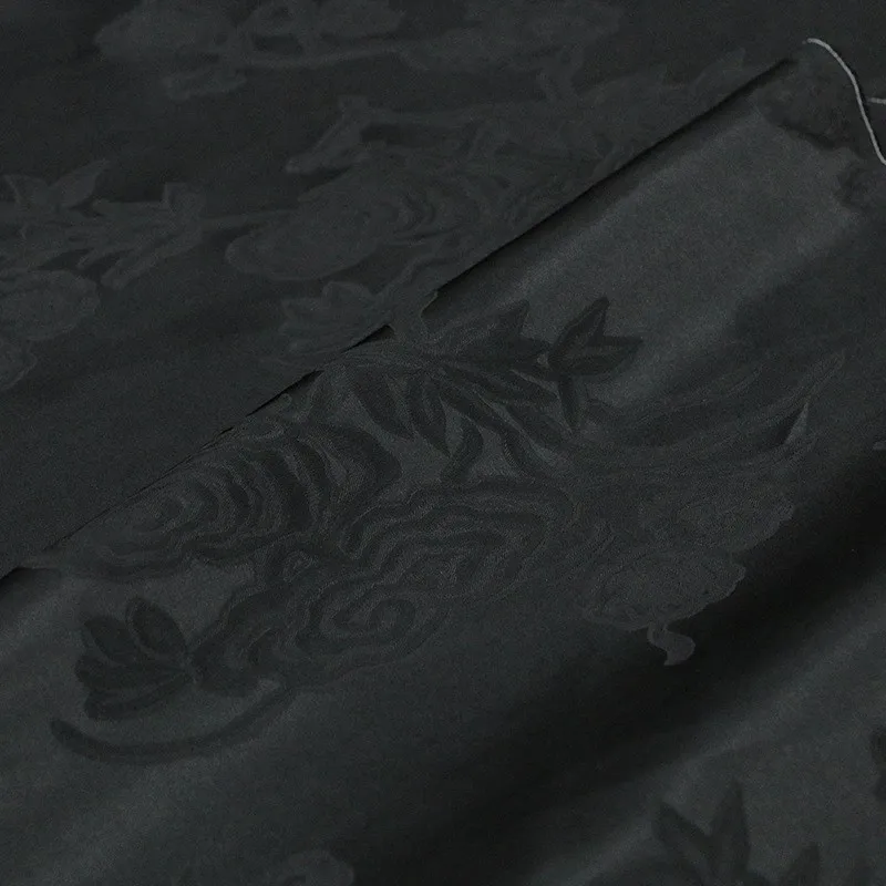 

New Chinese-style silk jacquard satin fabric interwoven with for cheongsam top a niche clothing
