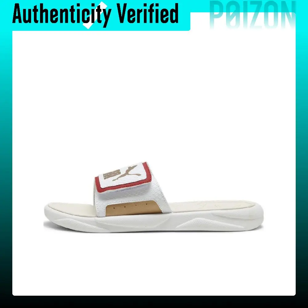 PUMA Royalcat Slide Slippers Unisex White 395423-01