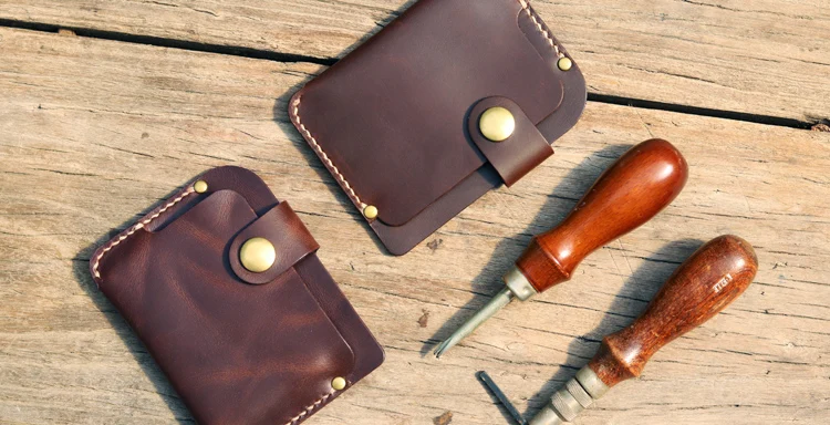 핸드메이드 정품 가죽 카드 홀더, 남성 카드 ID 홀더, 가죽 슬리브, 여성 카드 지갑, 신용 카드 케이스, 럭셔리, 신제품