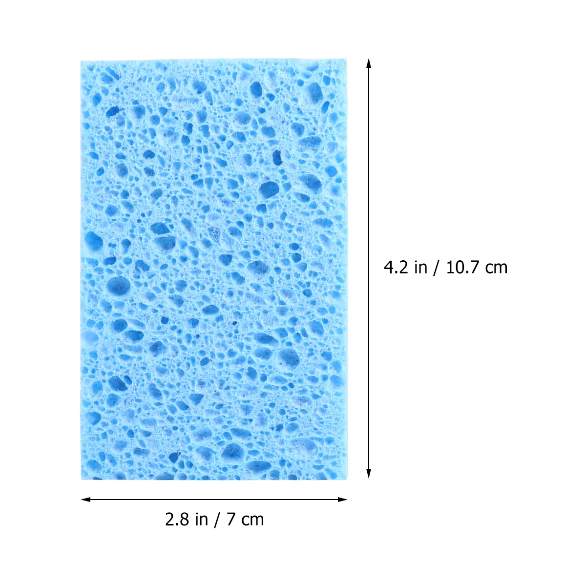 

16pcs Bright Color High Elastic Durable Kitchen Sink Faucet Dish Scrub Brush Orange Blue Kitchen Cleaning Sponges Sink Cleaning