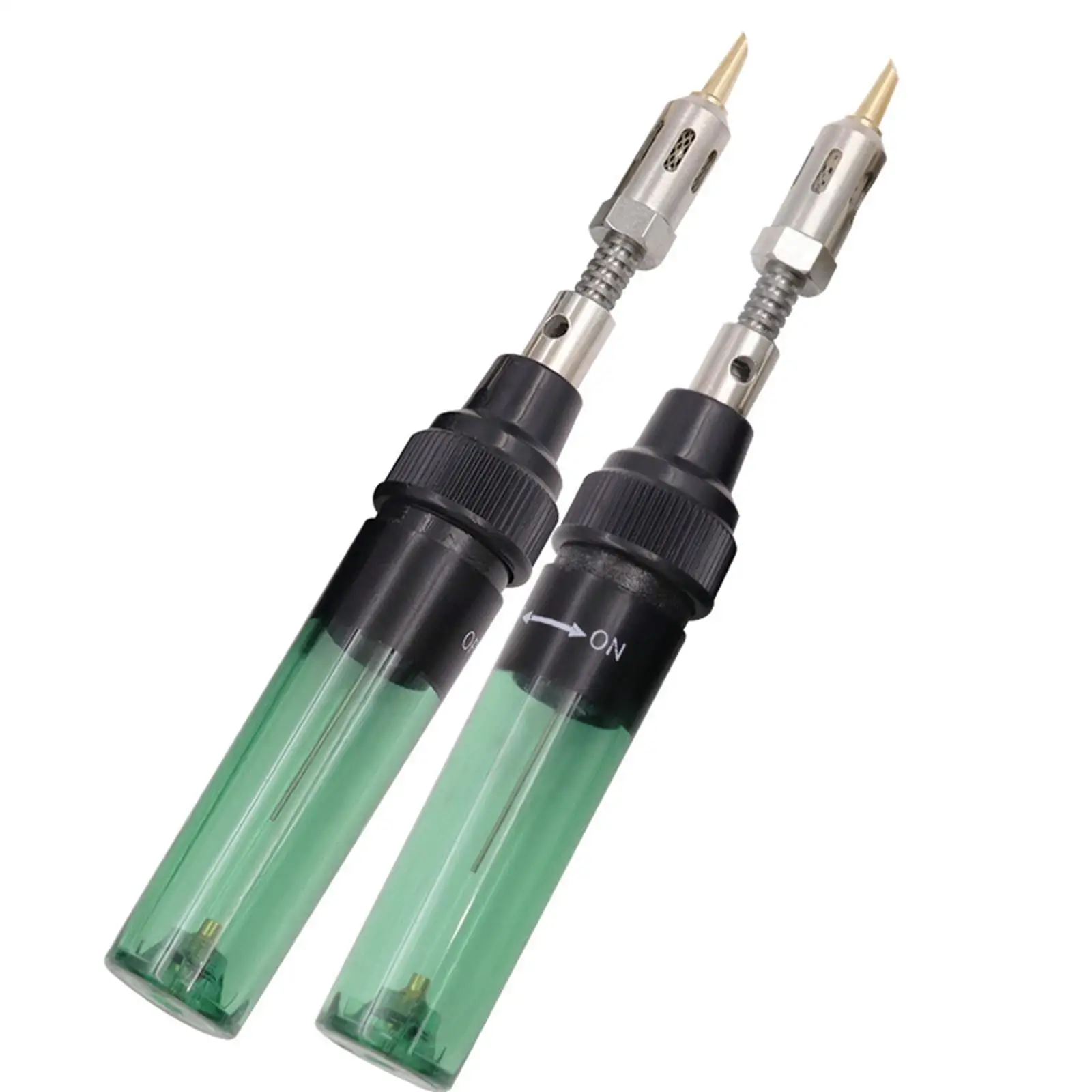 Wireless Soldering Iron Kit Portable Butane Gas Welding Tool with Visual Fuel Tank for Home DIY