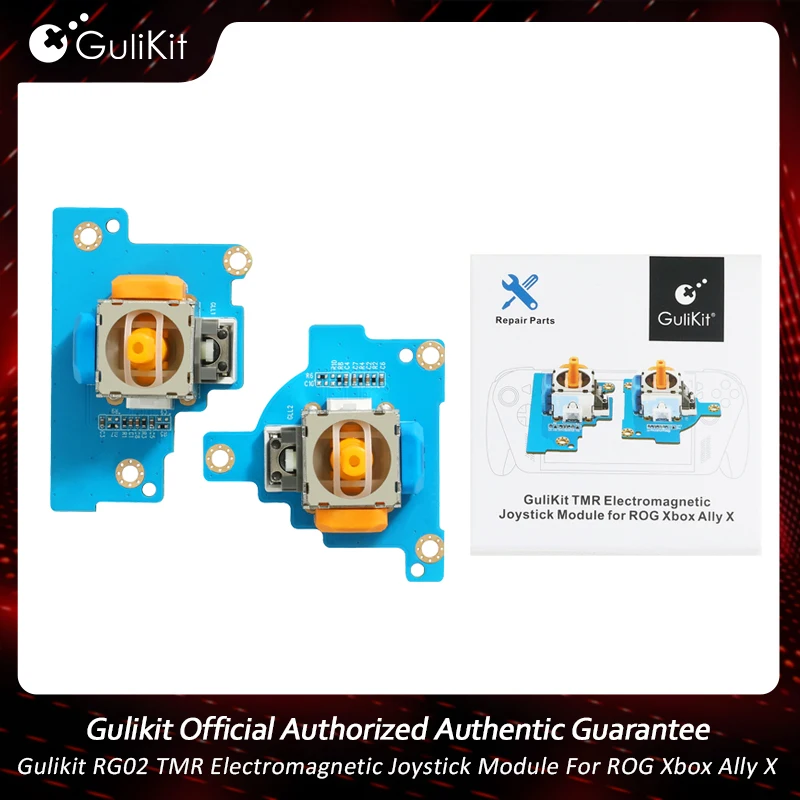 Gulikit RG02 Electromagnetic Joystick Module For ROG Xbox Ally / Xbox Ally X with TMR Joystick Thumbstick Upgrade Replacement