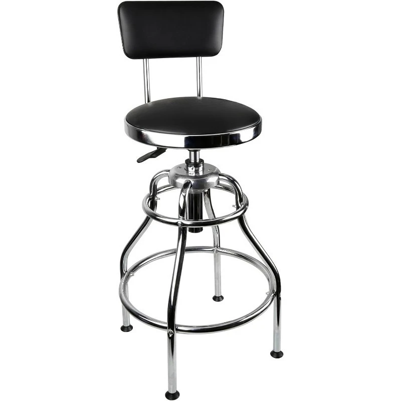 

Tools 82-738 Adjustable Hydraulic Work Stool, Black