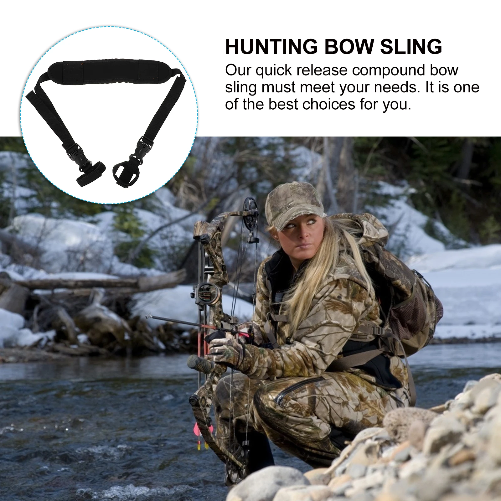 

Compound Bow Durable Carry Bag for Hunting Archery Bow Archery Shoulder Strap Accessories