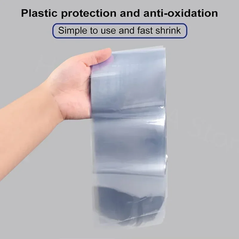 Bolsa de película retráctil transparente, funda protectora antipolvo para TV, aire acondicionado, Control remoto, plástico retráctil, 5/10/20 Uds.