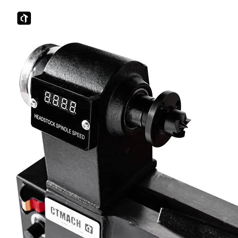 W30 Mini Wood Turning Machine Multi-Functional Household Woodworking Lathe Infinitely Variable Speed Engine Component