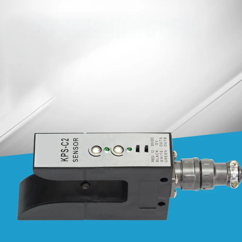 Tipe Slot KPS-C2 sensor koreksi penyimpangan PS-C2 detektor tepi fotoelektrik ZPS-2BU jenis saklar fotolistrik mata listrik
