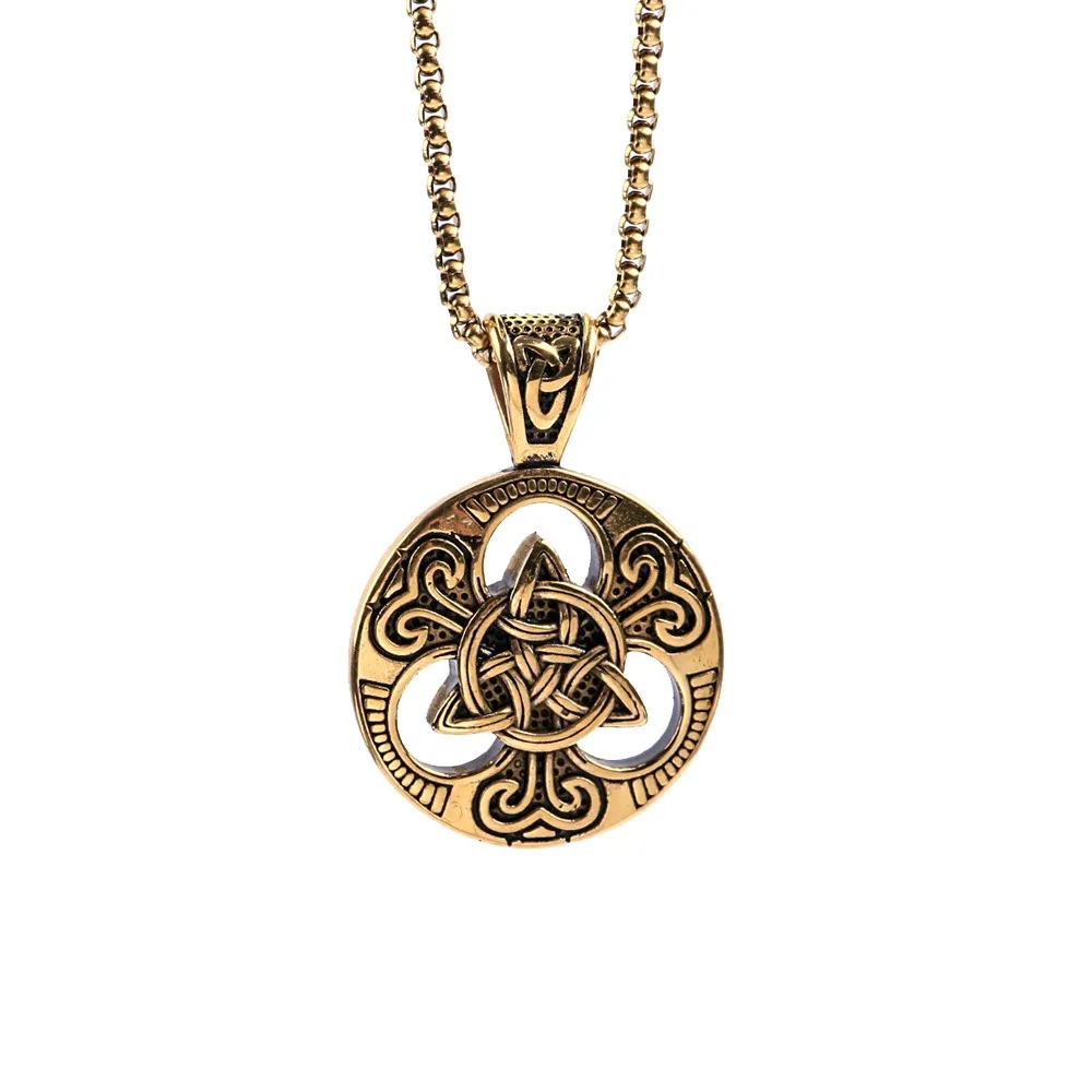 Nordic Viking Personalized Jewelry 316 Stainless Steel Pendant Necklace Chain