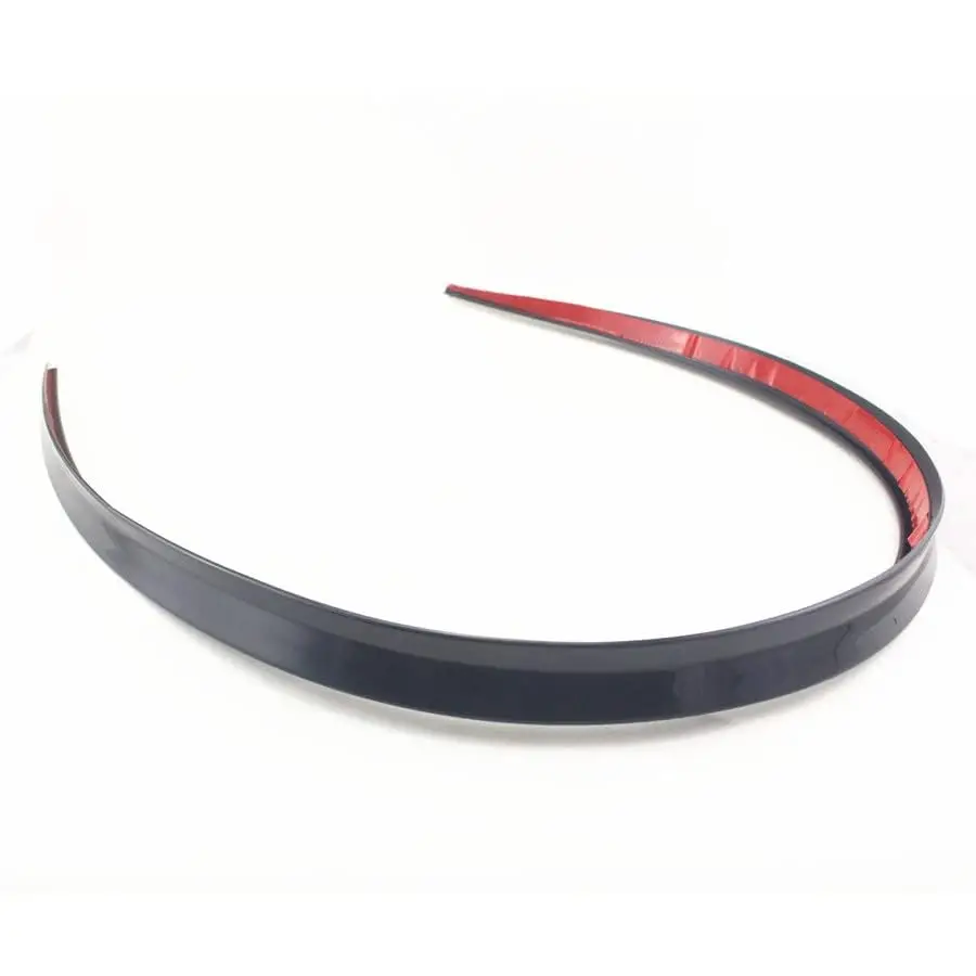 

1.2m Black Flexible Car SUV Rear Trunk Spoiler Rear Wing Lip Trim Decor Sticker