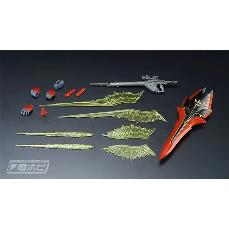 Bandai Gundam Model Kit Anime Figure RG 22 1/144 MSN-06S Sinanju Gundam Genuine Gunpla Anime Action Figure Toys for Children