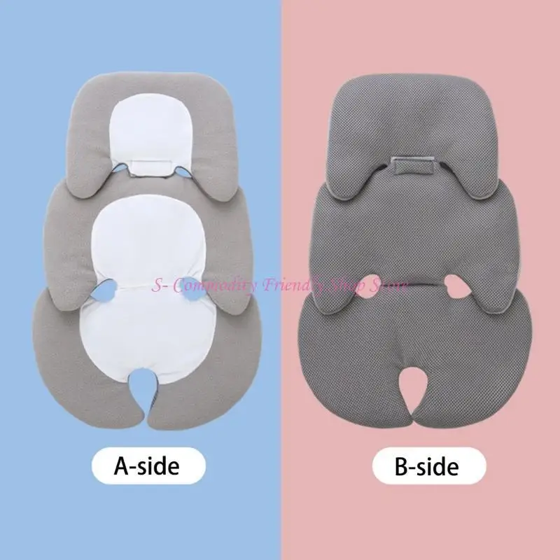 85AE Baby Stroller Cushion Breathable Car Liner Baby Body Support Pad for Infant